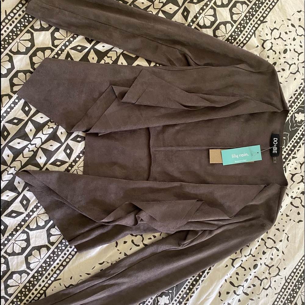 New suede jacket